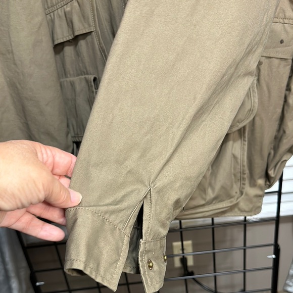 Wallis Orange and Khaki Men's wild game jacket - Picture 7 of 8